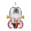 Building Block Kit Anime Pikmin Captain Olimar Dolphin Delivery Ship Space Rocket Freight Aircraft Brick Model Toy Kid Gift