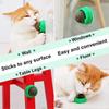 3 Silvervine Catnip Balls, Edible Kitty Toys For Cats Lick, Safe Healthy Kitten Chew Toys, Teeth Cleaning Dental Cat Toy, Cat Wall Treats