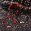 Good Lucky Rope Adjustable Friendship Gifts For Lovers Copper Beads Bangles Bracelet Wrist Jewelry