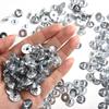 Convenient 500Pcs Candle Wicks Holders with Iron Base for DIY Projects