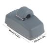 2Pcs Car Front Sun Visor Bracket Clips Car Hook Fasteners 3B0857563 3B0857561B for Skoda Fabia Octavia Superb Auto Parts Grey