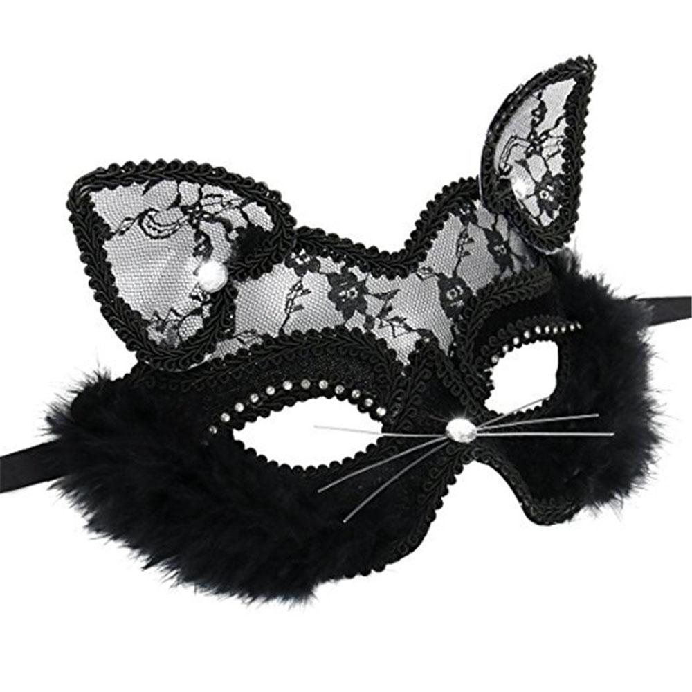 Cat Eye Halloween Sexy Christmas Cat Mask Venetian Masquerade Party Mask Fancy Dress Accessories