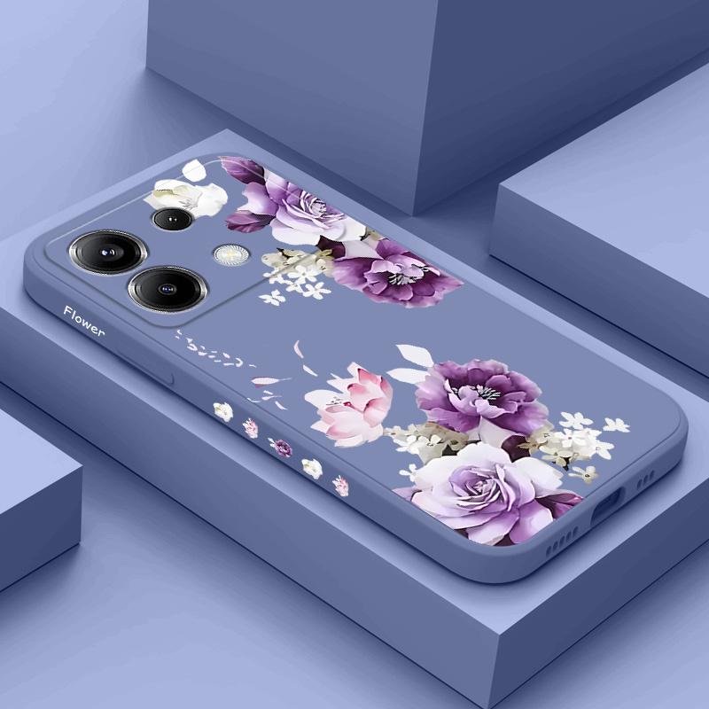 Красивый чехол для телефона с пионами для Xiaomi Poco F8 F7 X7 X6 F6 M6 M5 M5S F5 X5 F4 X4 M4 F3 M3 X3 Pro 4G 5G GT Силиконовый чехол