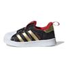 adidas Superstar 360 I Китайские новогодние детские кроссовки Black Core-Black Gold-Metallic GX6337