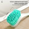 Suction Cup Dishwashing Brush Vertical Sink Cleaning Scrub Portable Pot Cleaning Brush  Kitchen