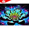 Diamond Painting Full Drill Round Flowers Diamond Embroidery Nature Flower Diamond