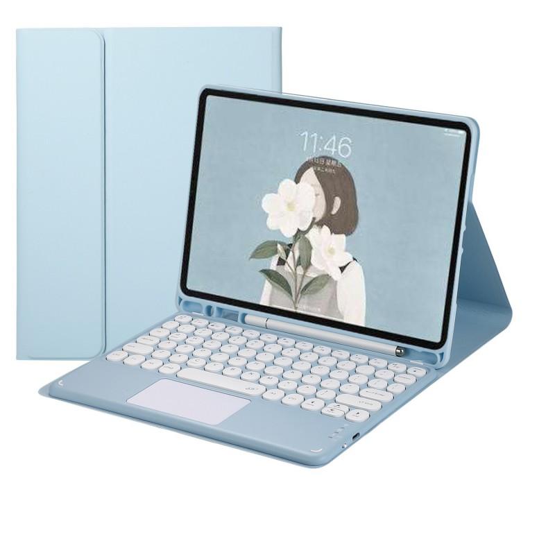 IPad 10.9 Inch Bluetooth Keyboard Case With Touchpad Support 10th Gen Slim Folio Cover Auto Sleep/Wake