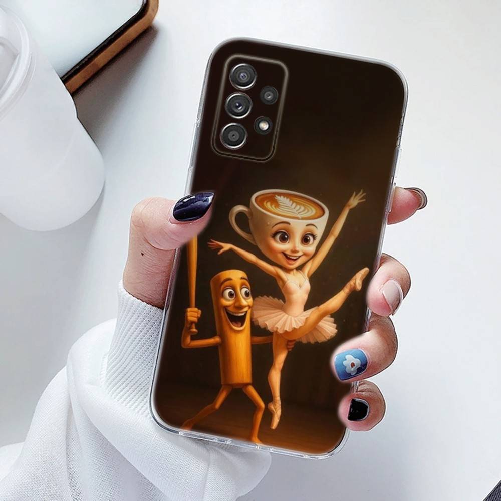 ITALIANO BRAINROT animal Phone Case Silicone For Samsung S23,21,22,20 FE lite,S10,9,PIus,A70,Soft Transparent