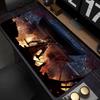 Extended Gaming Mouse Pad Thick Cloth Surface Rubber Mousepad Sekiro Stitched Edge XL Mouse Mat with Non-Slip Grip for Desktop