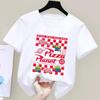 2026  Summer Toy Story Aliens Pattern Cotton T-Shirt  Kids Unisex Short Sleeve for Daily Leisure and Theme Activities Wear