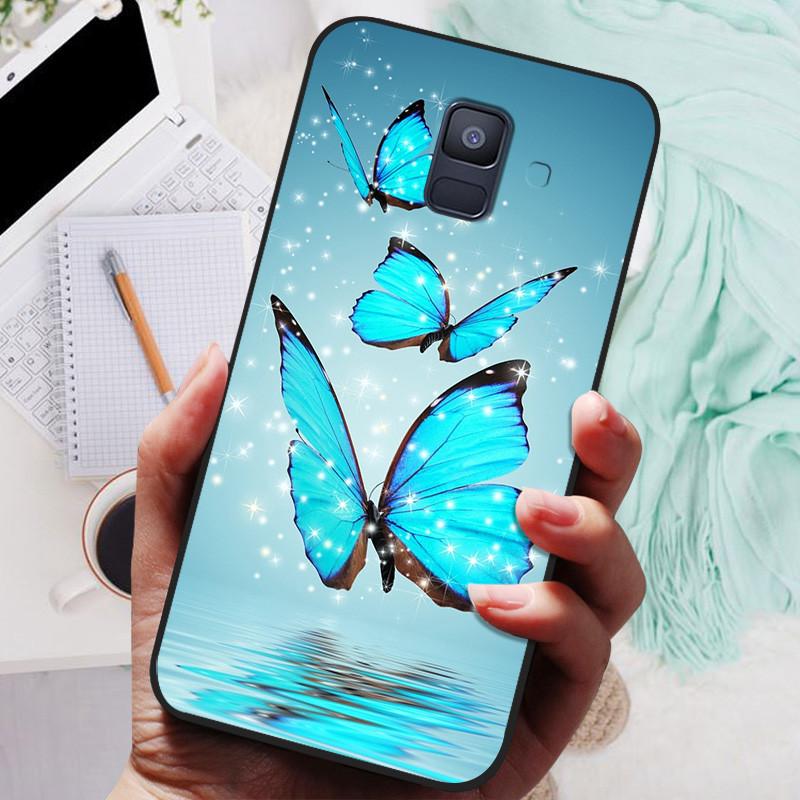 Для Samsung Galaxy A8 Plus 2018 Чехол Черная Крышка Лев Волк Силиконовые Мягкие Задние Чехлы Для Samsung A8 2018 A530 A530F Чехол для телефона