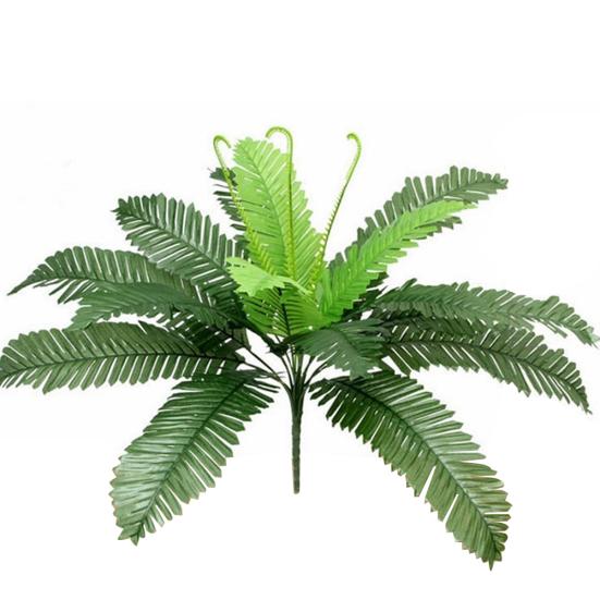 1Pc Artificial Foliage Plant Green Fern Office Home Garden Wedding Decoration
