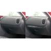Для Mazda RX-8 2004-2008 2 шт., перчаточный ящик из настоящего углеродного волокна, панель, декор, полосатая отделка, аксессуары для салона автомобиля, салон автомобиля