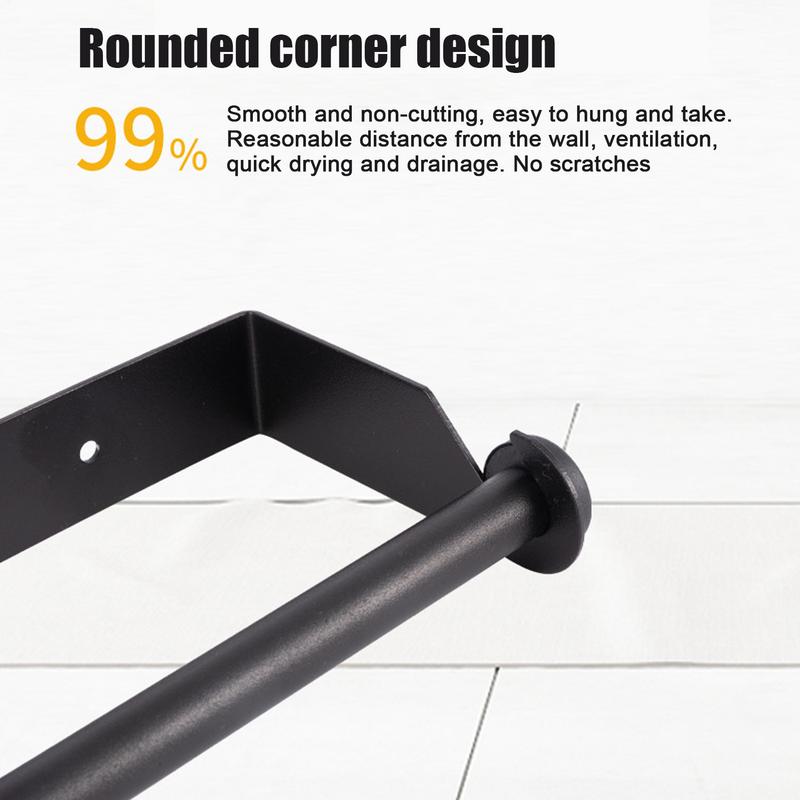 Настенный держатель для бумажных полотенец, органайзер для рулонов, самоклеящийся или сверлящий, из нержавеющей стали, стойка для бумажных полотенец под шкаф для кухни