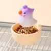 Anti Spill Bird Food Bowl Large Capacity Pet Feeding Cup Practical Food Water Dish  Small Pet Bird