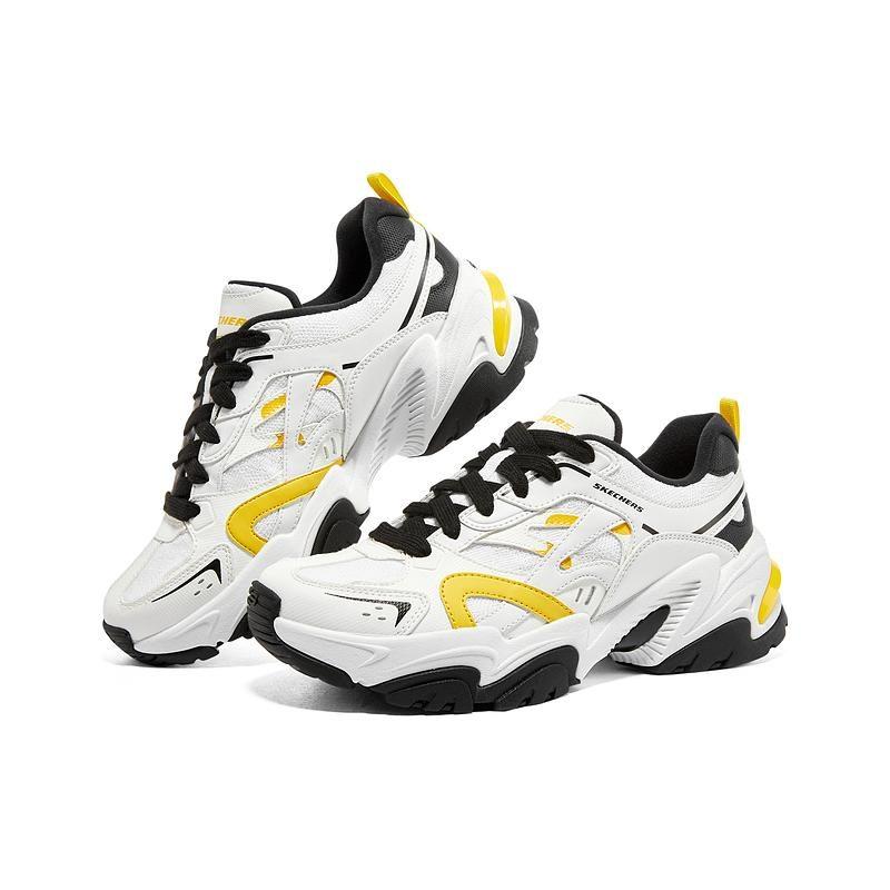 Skechers Женские кроссовки Sport Stamina V2 'Белый Черный Желтый' 896154-WYL