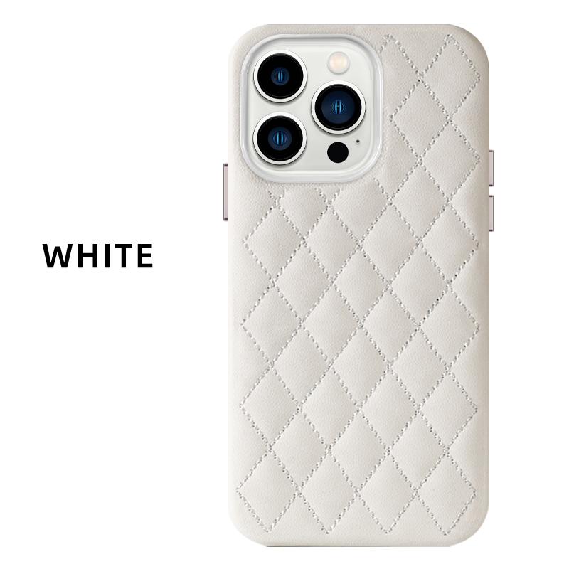 Распродажа кожаный чехол Magsafe для iPhone 13 Pro Max 13Pro 13 mini женская мода магнитная строчка роскошная задняя крышка