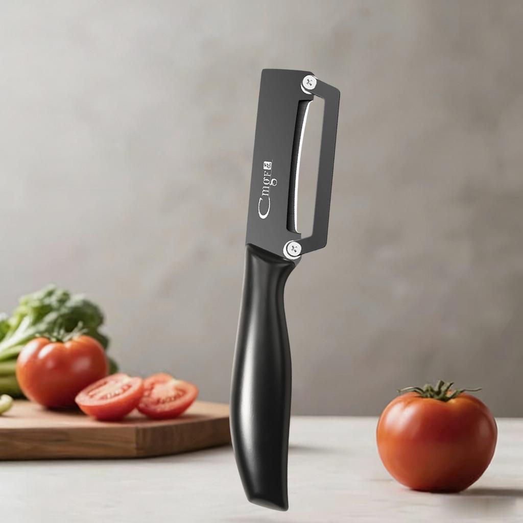 Kitchen-Specific Peeler Stainless Steel Peeler with Steel/Wooden Handle for Peeling Slicing Fruits Vegetables Bottle Opener7