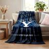 BYU Cougars blanket Flannel Blanket Soft Cozy Plush Throw for Sofa Bed Lightweight Home Decoration