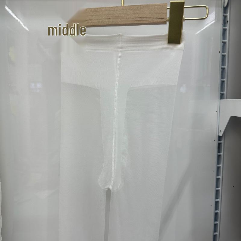 0D Ультратонкие женские черные чулки: Весна/Лето Анти-зацепки, Без ластовицы, Мятные колготки Мамбо