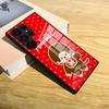 Милый Чехол Для Телефона M-monchhichis Для S25 Ultra Samsung S26 S24 Fe S22 S20 S23 21 Plus A54 A34 A53 A16 Стеклянная Крышка