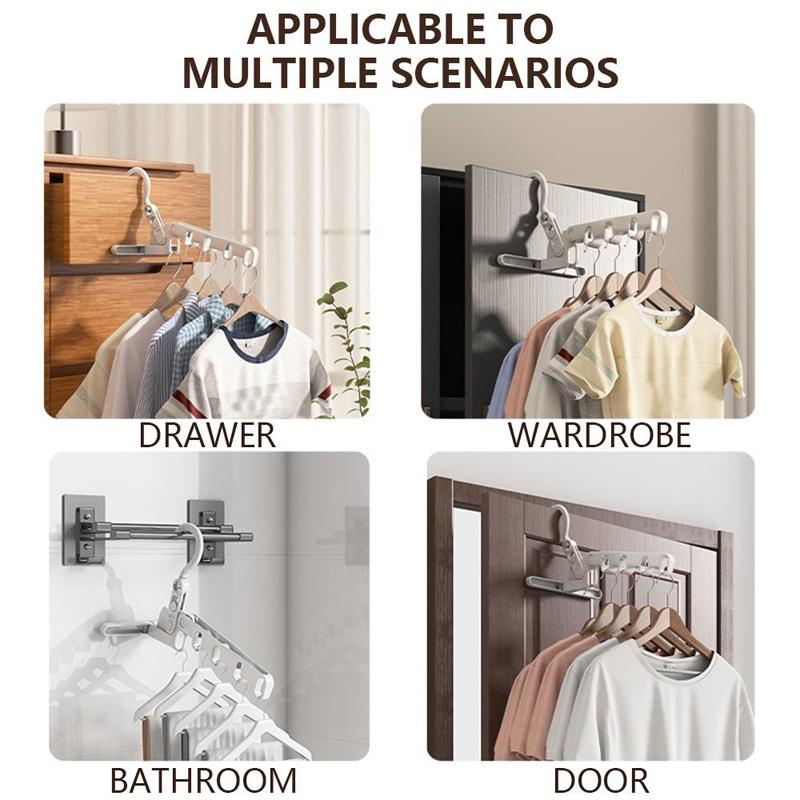 Складная вешалка для сушки одежды с 5 отверстиями, вешалки, складная вешалка для прачечной с походом на природу, апартаменты в отеле, студенческая квартира