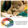 100/200Pcs Cross Stitch Cotton Embroidery Thread Floss Sewing Skeins Craft DIY Tool Multicolor Embroidery Thread Cross Stitch