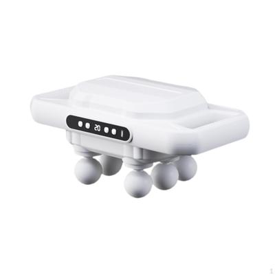 Ручной массажер для фасциального массажа с 6 головками для ног и шеи