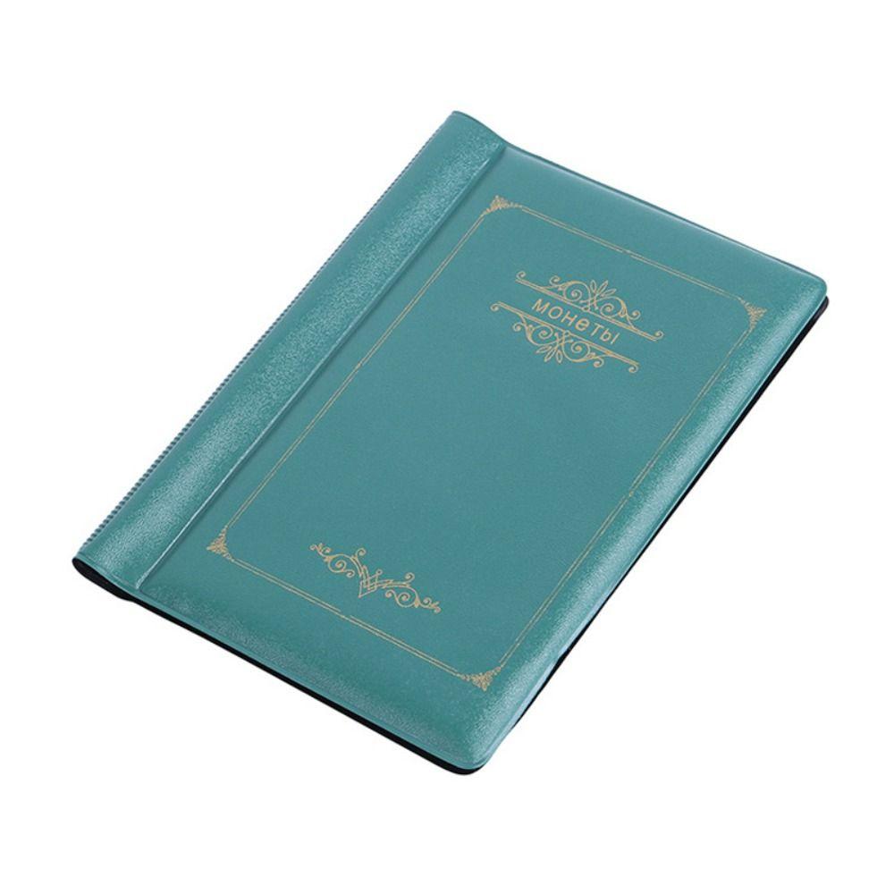 120 Pockets Money Book Commemorative Holders Coin Collection Book Coins Storage Album Coin Storage