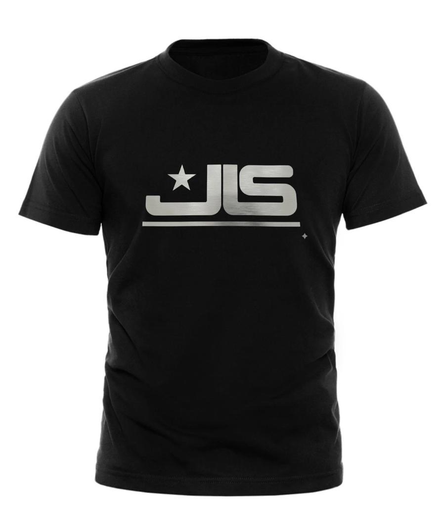 JLS Logo T-shirt All sizes Unisex oversized T-shirt black white