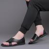 Fashion Men Sandals High Quality Cowhide Leather Sandals Fashion Outdoor Casual Summer Roman Shoes for Men Business Sandalias Big Size48