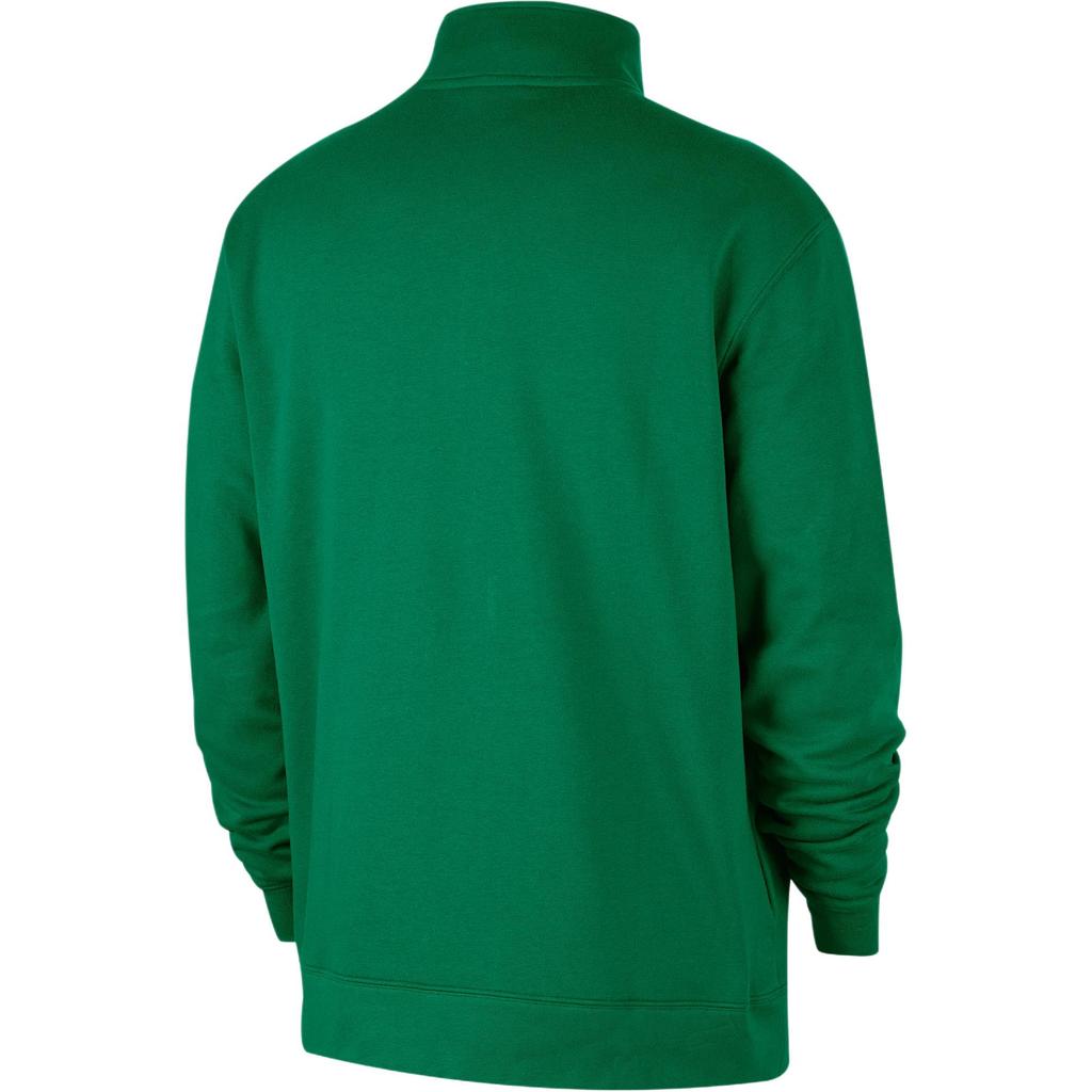 Nike X Коллаборация НБА Клуб Бостон Селтикс Серия Courtside Толстовка с длинным рукавом на молнии до середины груди Прохладная Удобная Мужская толстовка FZ7708-312