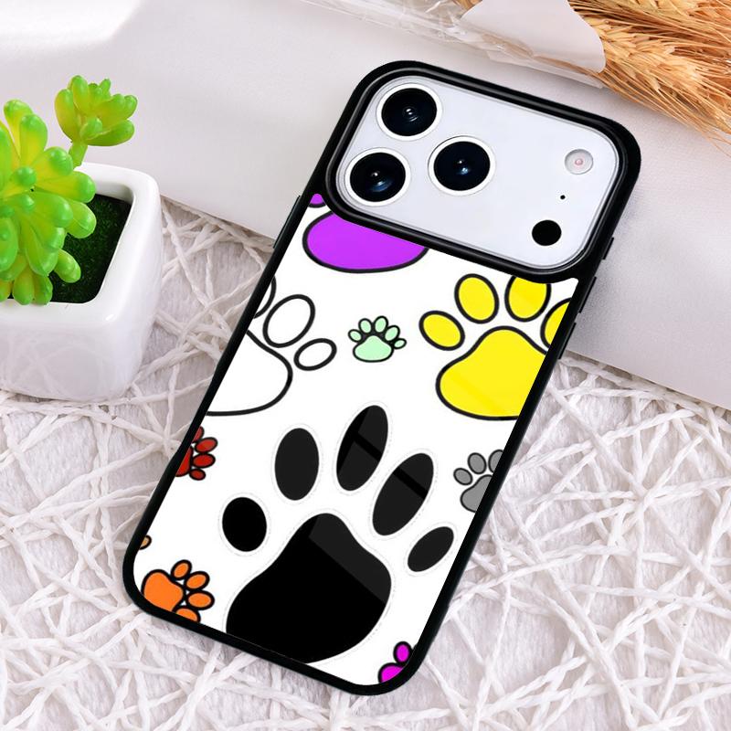 Чехол для телефона 'Друзья Собаки Кошки Питомцы Лапки' для iPhone 17 Air 16 15 11 12 14 13 Pro Max Ударопрочный Чехол