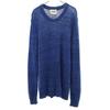 ACNE Wool Blend Long Sleeve Sweater S Blue Navy Blue Knit Men's Used