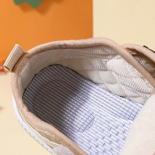 Весенне-осенняя модная прогулочная обувь на липучке для мальчиков. Нескользящая и противоударная повседневная обувь для девочек.