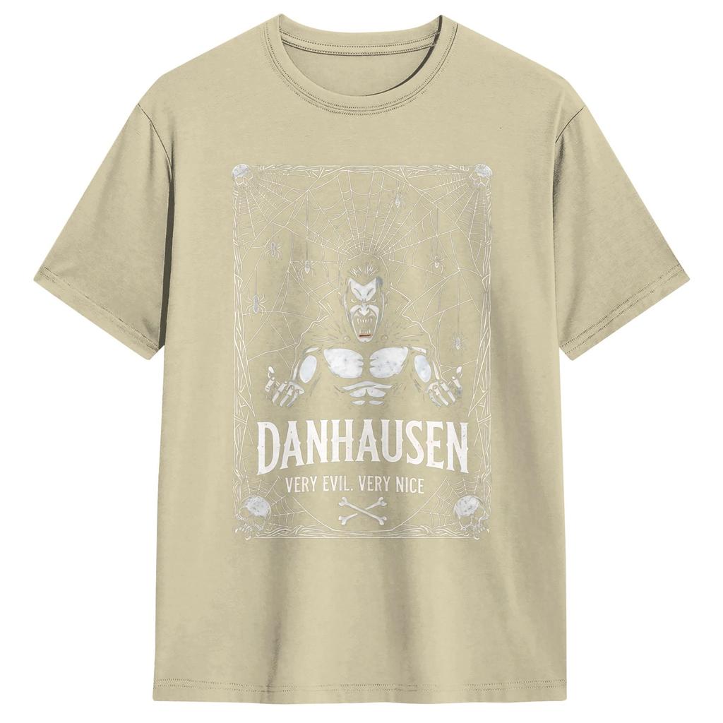 Danhausen Wrestling Retro Style Unisex T Shirt Casual Tees Short Sleeve Round Neck TShirts Cotton Graphic Printed Clothing