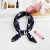 Decorative Simple Texture Silk Scarf Women'S New Style Spring And Autumn Summer Fashion Versatile Headscarf Work Scarf