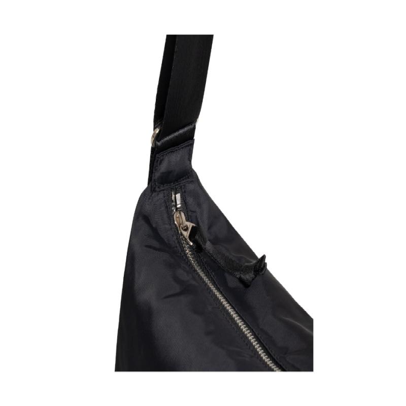 Мини-сумка-хобо Fennec, черная