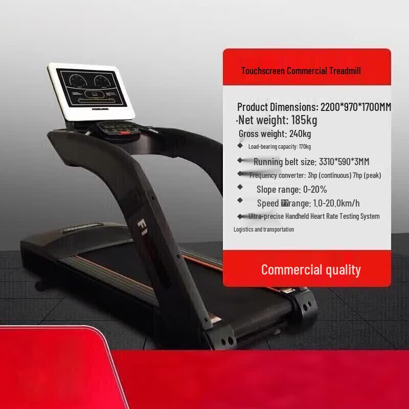 Yimai Commercial Treadmill CN plug (adapter included)