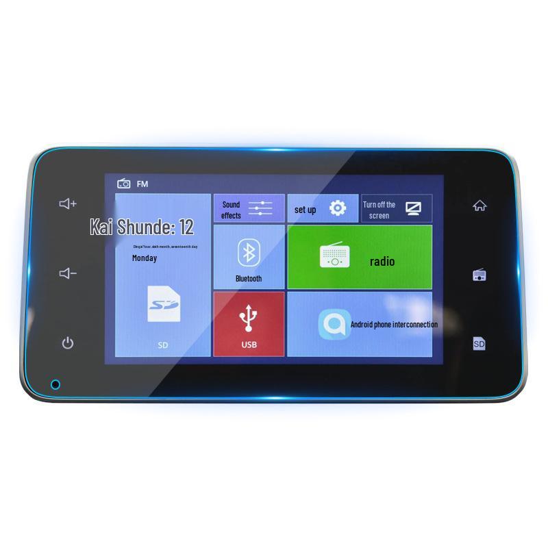 25" Экран навигации Wuling Hongguang Plus S3 и Защитная пленка для приборной панели Miniev Nebula