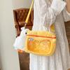 Cross Body Bag Pelican Shoulder Bag Cartoon Plush Pelican Ita Bag Big Mouth Pelican Bag  Girls