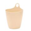 Hanging Trash Can Mini Multifunctional Space Saving Plastic Hanging Storage Bucket for Desktop