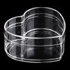 Empty Bottle Heart Shaped Candy Boxes Packaging Jar Nail Art Cosmetic Storage