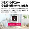 Очиститель воздуха Sharp Plasmacluster 7000 Рекомендуемый размер татами 14 татами Скорость циркуляции воздуха FU-S50-W