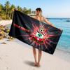 Southampton FC Custom Beach Towel, Personalized Name Text Print, Football Logo Soft Quick‑Dry Towel Holiday Gift