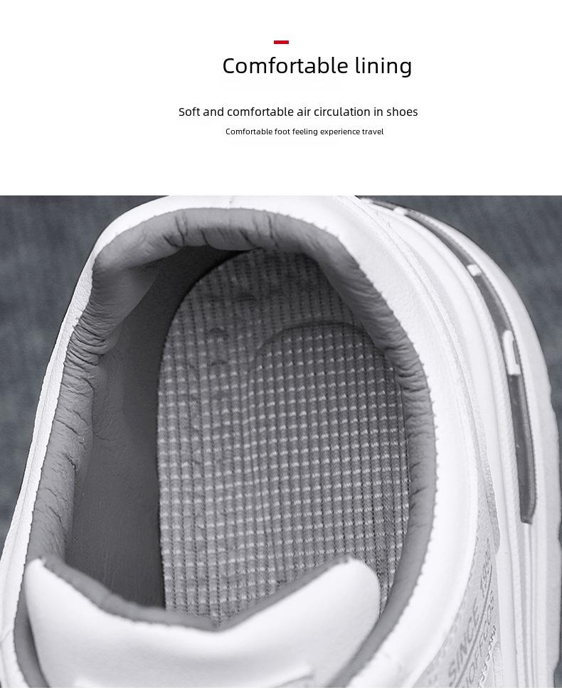 Весна 2023 Мужские кожаные туфли Martin на толстой подошве: Модный, универсальный и повседневный.