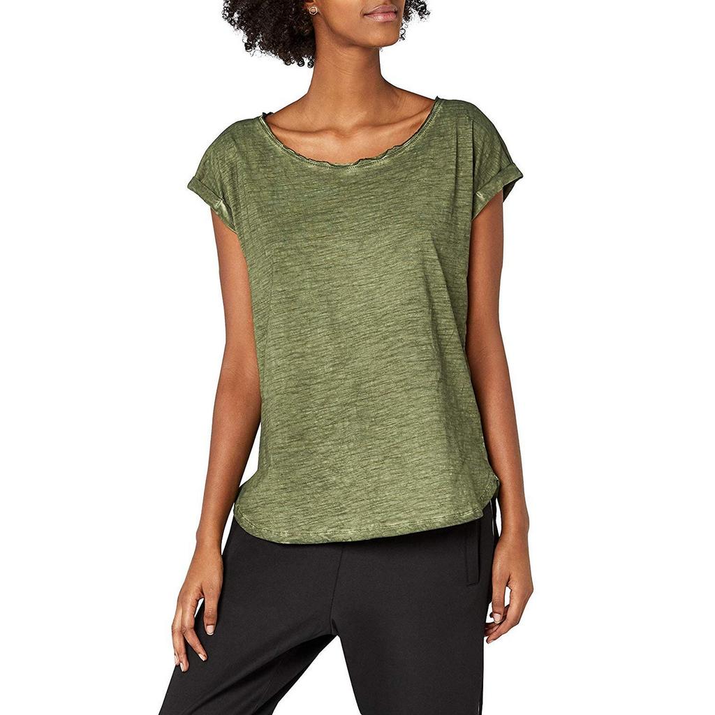 Urban Classics Womens/Ladies Spray Dye Dipped Hem T-Shirt