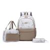 Schoolbag 1011 New Student School Bag Traditional Style Ink Casual Backpack Campus Large Capacity Color-Blocking Large Capacity Backpack