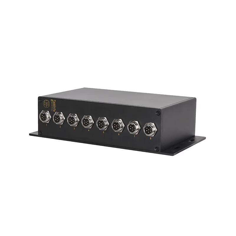Maiwei Industrial 9-Port M12 100M Wall-Mounted Ethernet Switch