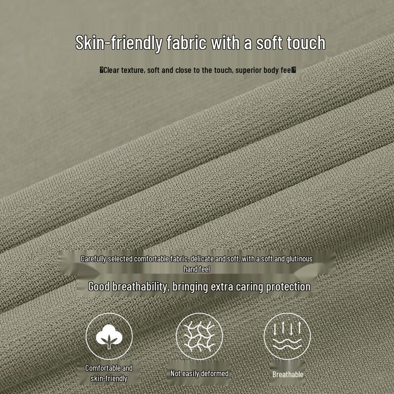 Duduosbao Men's Half-Zip Stand-Collar Sweatshirt